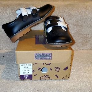 Girls Black L'Amour MaryJane's